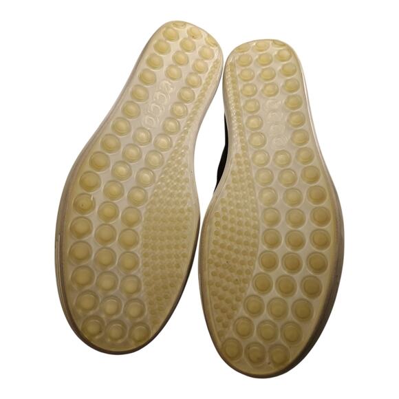 ECCO Soft Woven Leather Loafers Shoes Womens Slip on Fashion Sneakers Size 9 - Picture 2 of 10